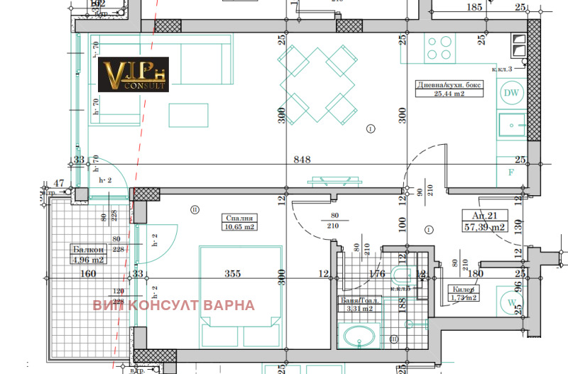 Продава  2-стаен град Варна , Левски 1 , 69 кв.м | 80163201 - изображение [3]