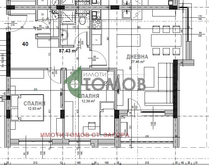 Продава 3-СТАЕН, гр. Стара Загора, Самара 3, снимка 2 - Апартаменти - 52535721