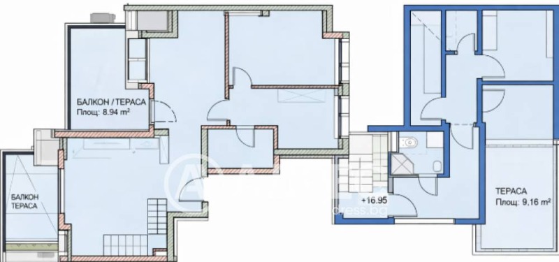 Продава МНОГОСТАЕН, гр. София, Център, снимка 4 - Апартаменти - 53442644