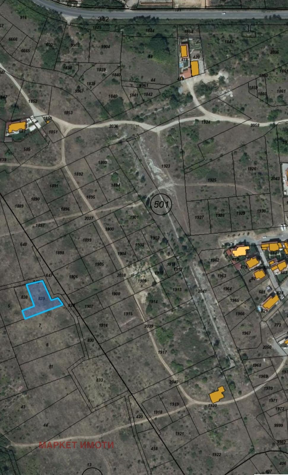 Продава ПАРЦЕЛ, гр. Стара Загора, Железник - център, снимка 2 - Парцели - 54055521