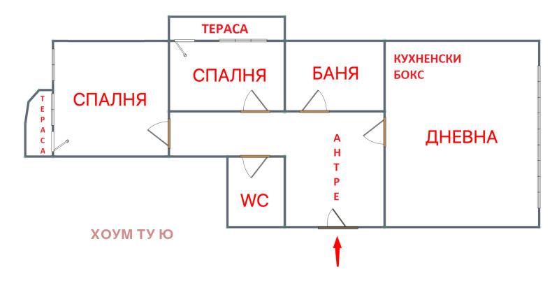 Продава 3-СТАЕН, гр. София, Манастирски ливади, снимка 11 - Aпартаменти - 48851820