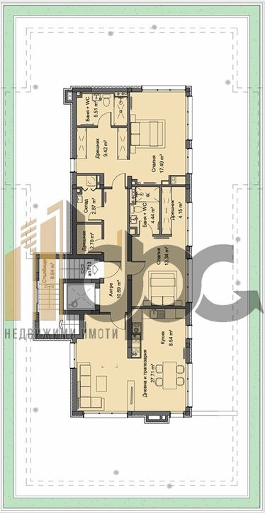 Продава  Мезонет град София , м-т Камбаните , 483 кв.м | 90316233 - изображение [3]