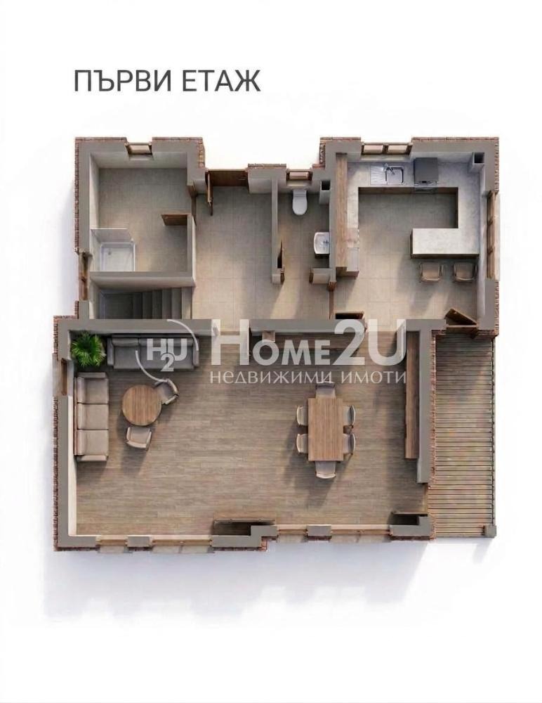 Продава КЪЩА, гр. Пловдив, Захарна фабрика, снимка 15 - Къщи - 55837789
