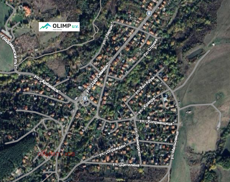 Продава ПАРЦЕЛ в град София, гр. Банкя - 1079 кв.м / 83 000 € » 162 333.89 лв., ОЛИМП - ЮВ