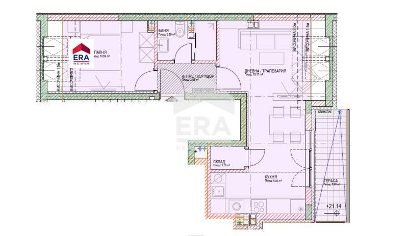 Продава 2-СТАЕН, гр. София, област София-град, снимка 4 - Aпартаменти - 46544334