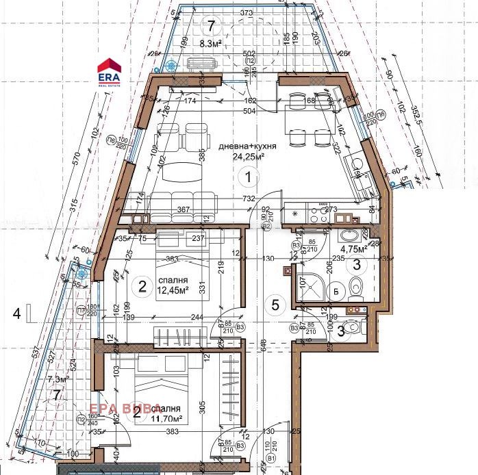 Продава 3-СТАЕН, гр. София, област София-град, снимка 4 - Апартаменти - 54028018