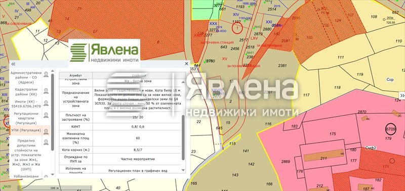 Til salg  Grund Sofia , Pancharevo , 809 kvm | 24988499 - billede [3]