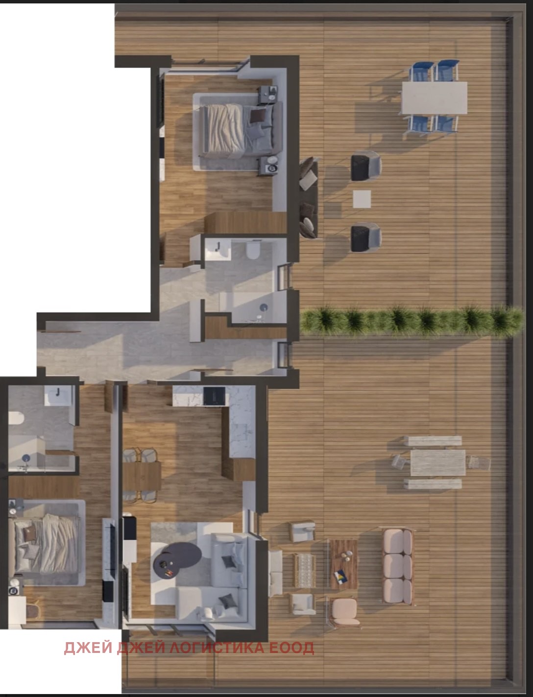 Продава 3-СТАЕН, гр. София, Малинова долина, снимка 5 - Апартаменти - 55104009