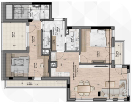 Продава 3-СТАЕН, гр. София, Люлин - център, снимка 5 - Апартаменти - 56091065