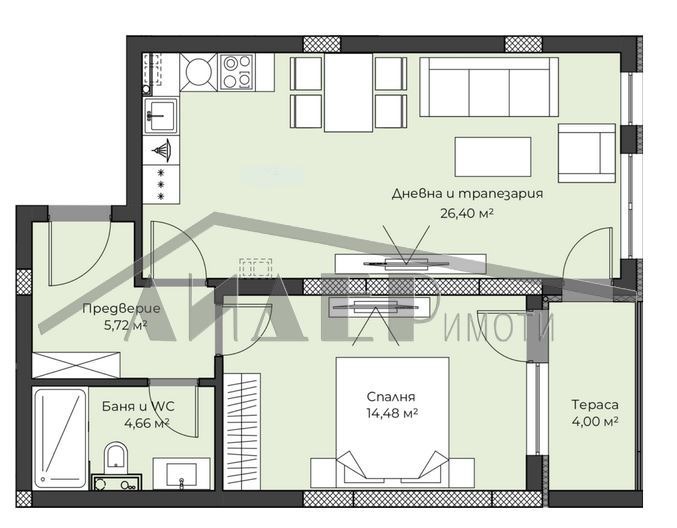 Продава 2-СТАЕН, гр. Пловдив, Христо Смирненски, снимка 10 - Апартаменти - 52233286