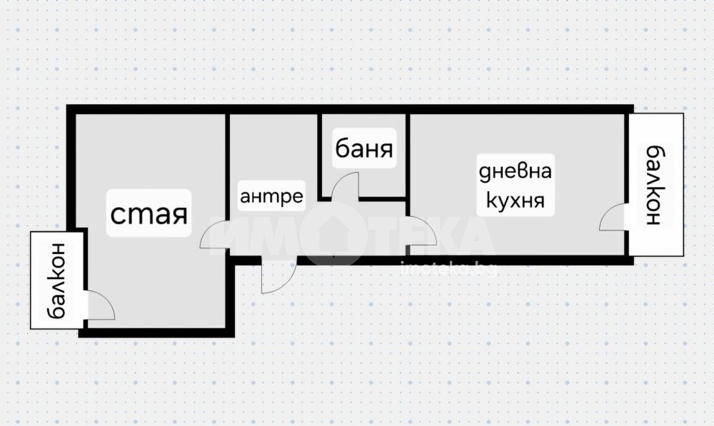 Продава 2-СТАЕН, гр. София, Банишора, снимка 3 - Апартаменти - 55006401