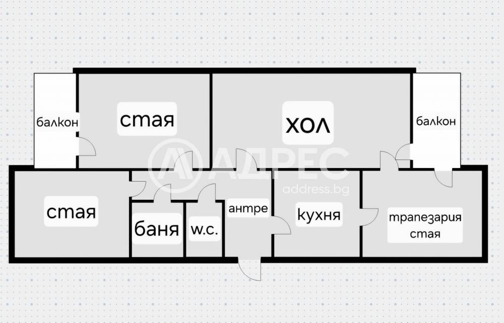 Продава МНОГОСТАЕН, гр. София, Стрелбище