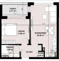 Продава  2-стаен град Бургас , Хоризонт , 62 кв.м | 58052935 - изображение [14]