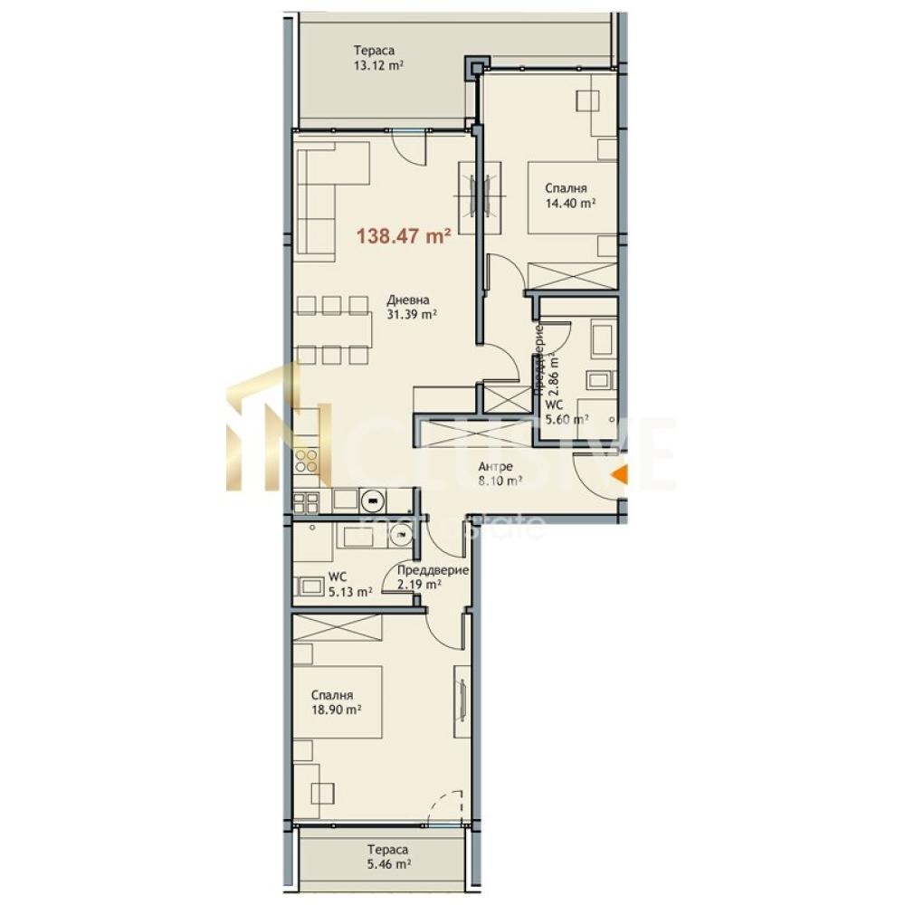 Продава 3-СТАЕН, гр. Варна, м-т Ален мак, снимка 3 - Апартаменти - 54938898