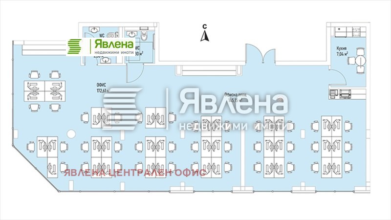 Продава ОФИС, гр. София, Лозенец, снимка 3 - Офиси - 48467981