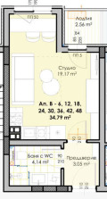 Продава 1-СТАЕН, град Пловдив, Кършияка • 38784 € • 12218828 — Holmes.bg