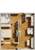 Продава  2-стаен град Бургас , Меден рудник - зона А , 51 кв.м | 60933429 - изображение [2]