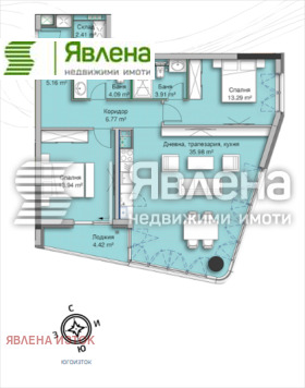 3-стаен град София, Кръстова вада 2