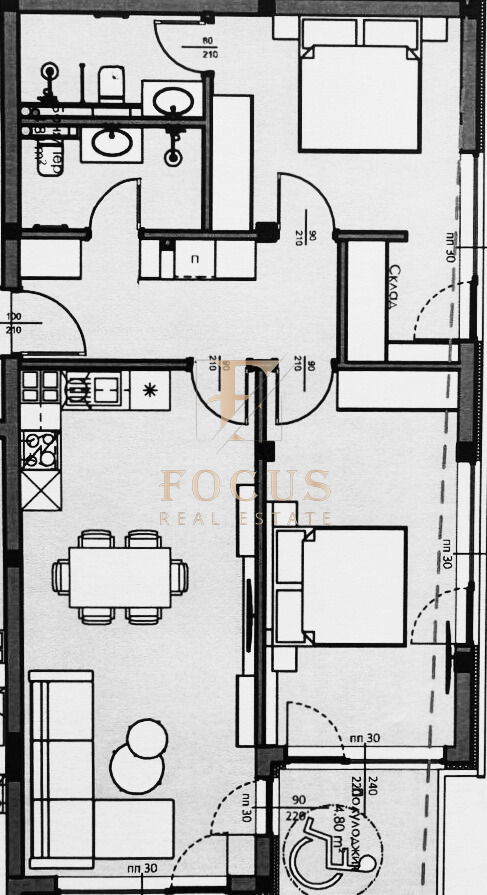 Продава 3-СТАЕН, гр. Пловдив, Остромила, снимка 1 - Aпартаменти - 48392696