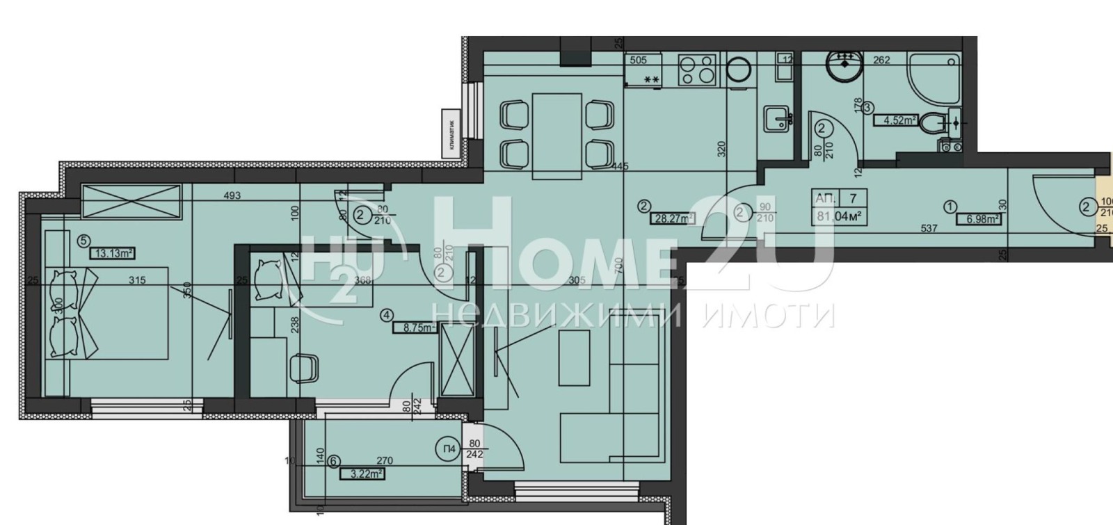 Продава 3-СТАЕН, гр. София, Студентски град, снимка 7 - Апартаменти - 55477613