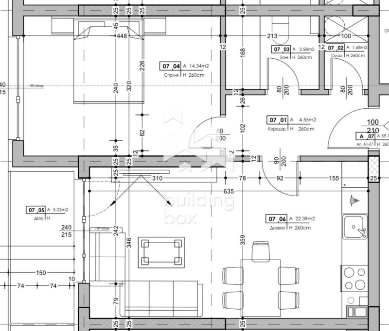 De vânzare  1 dormitor Plovdiv , Cârșiiaca , 69 mp | 97862149 - imagine [2]