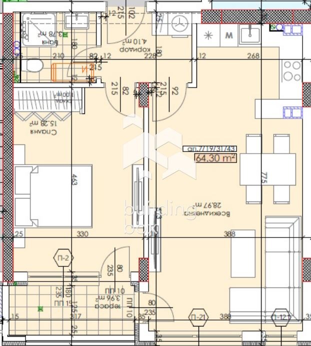 Продава 2-СТАЕН, гр. Пловдив, Тракия, снимка 6 - Апартаменти - 55940954