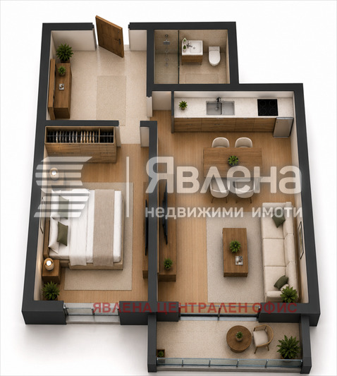 Продава 2-СТАЕН, гр. София, Овча купел, снимка 8 - Апартаменти - 56731561