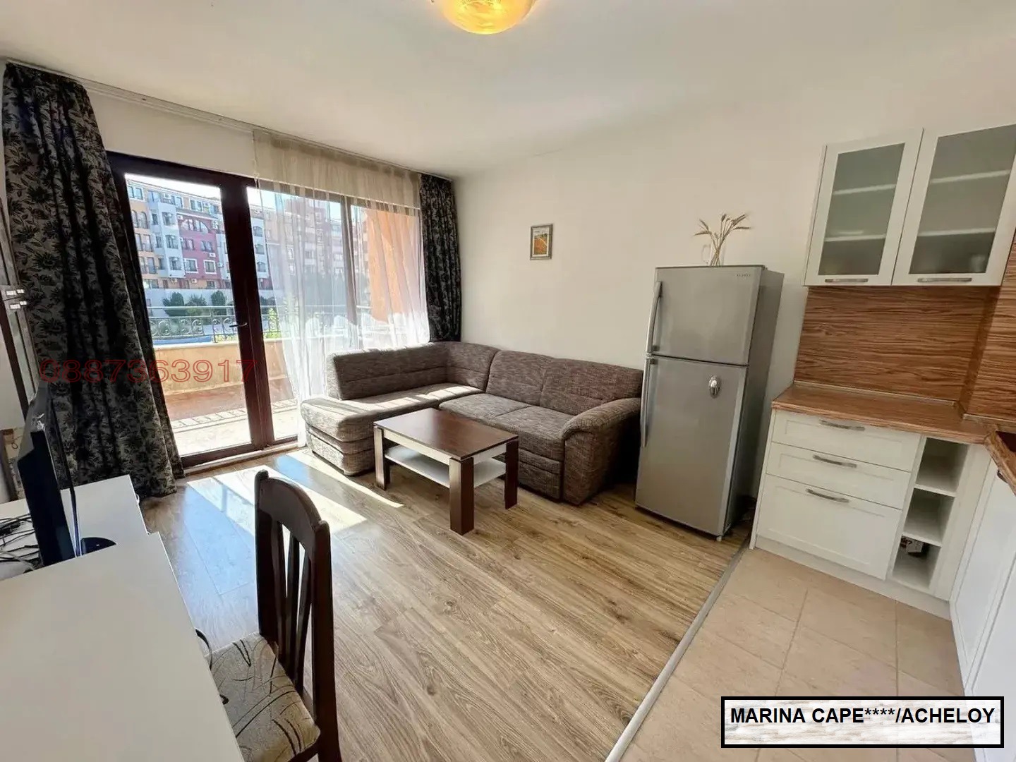 Продава 1-СТАЕН, гр. Ахелой, област Бургас, снимка 10 - Апартаменти - 55968333