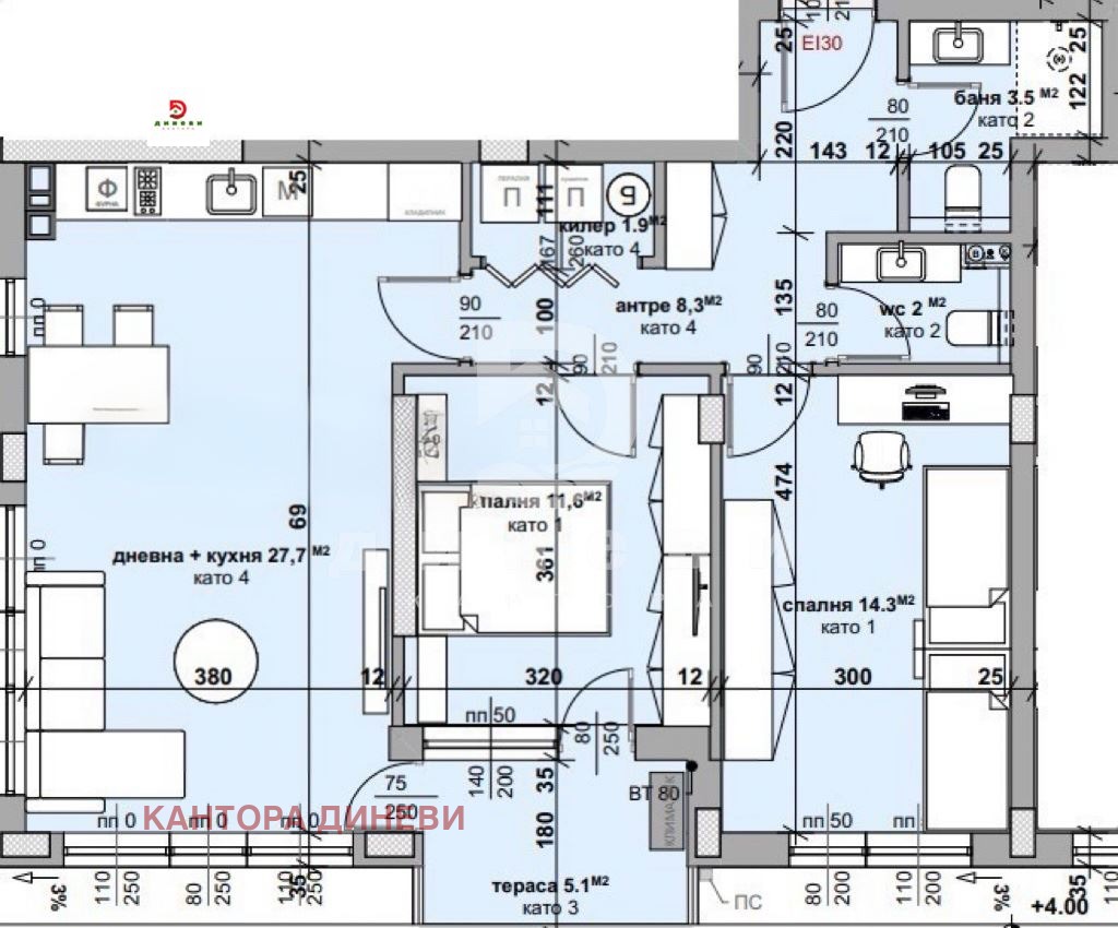 Продава 3-СТАЕН, гр. Стара Загора, Самара 3, снимка 12 - Апартаменти - 54053781