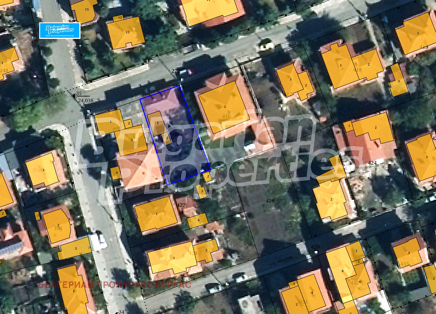 Продава ПАРЦЕЛ, гр. Ахелой, област Бургас