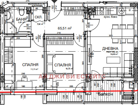 Продаја  2 спаваће собе Софија , Витоша , 78 м2 | 22006700