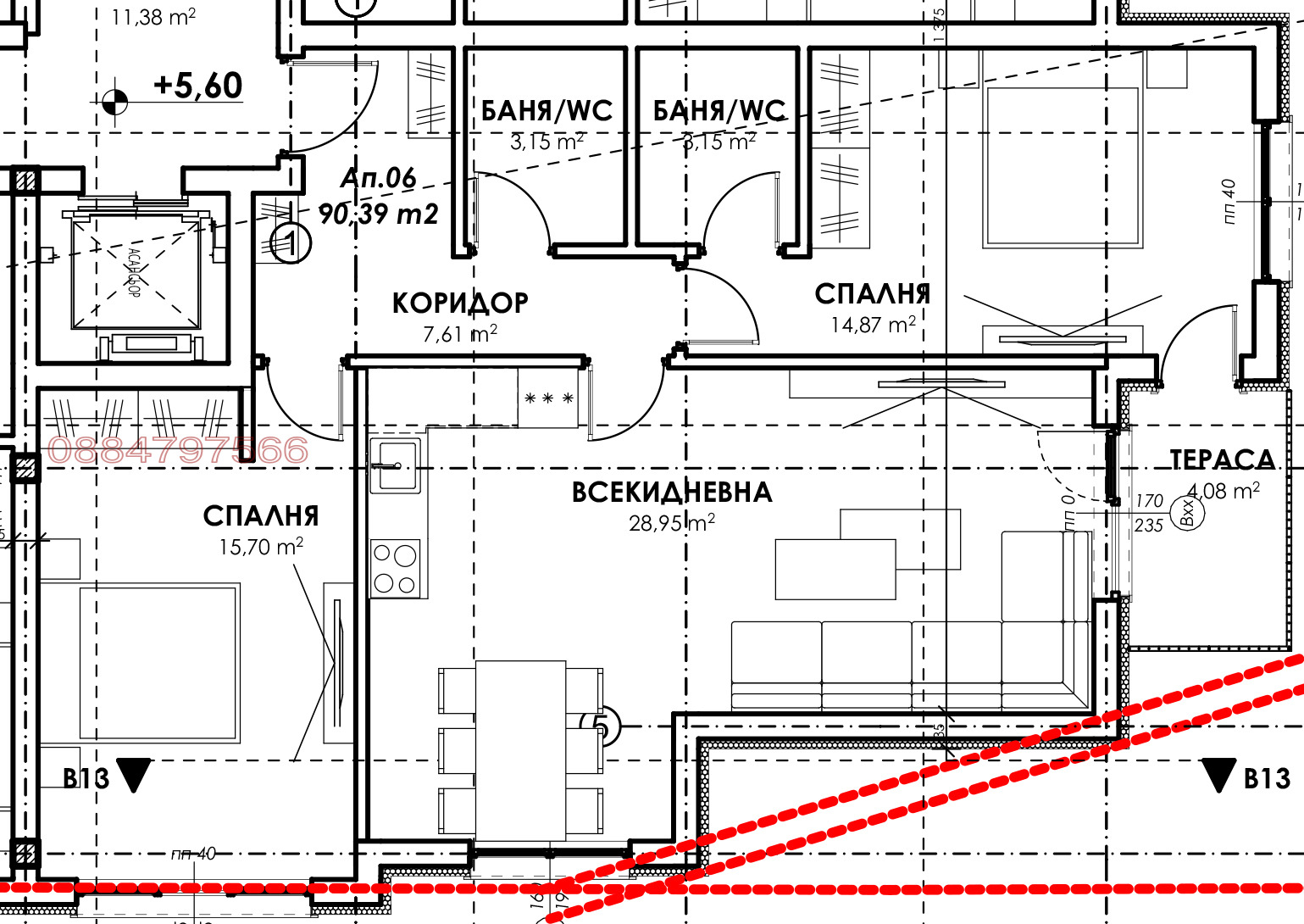 Продава 3-СТАЕН, гр. София, с. Лозен, снимка 2 - Апартаменти - 55725828