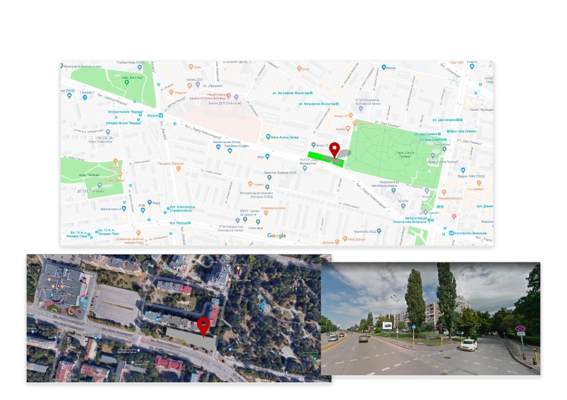 Продава ПАРЦЕЛ в град София, Център - 2160 кв.м / 3 500 000 € » 6 845 405.00 лв.