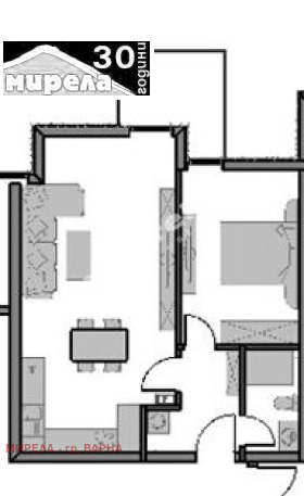 Na sprzedaż  1 sypialnia Warna , Kajsiewa gradina , 78 mkw | 33812920 - obraz [3]