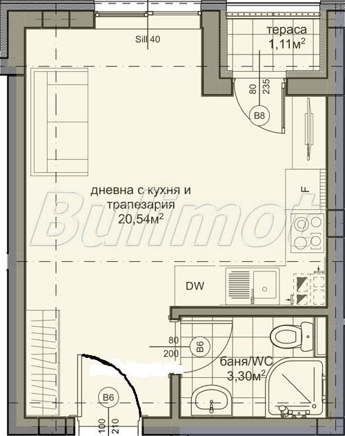 Продава 1-СТАЕН, гр. Варна, Владислав Варненчик 1, снимка 4 - Апартаменти - 54145834