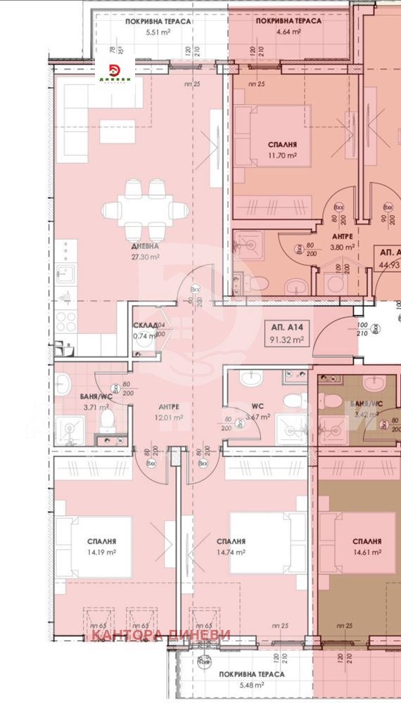 Продава 3-СТАЕН, гр. Пловдив, Остромила, снимка 3 - Апартаменти - 54262846