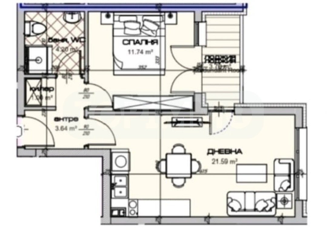 Продава 2-СТАЕН, гр. Варна, Владислав Варненчик 1, снимка 2 - Апартаменти - 51244099