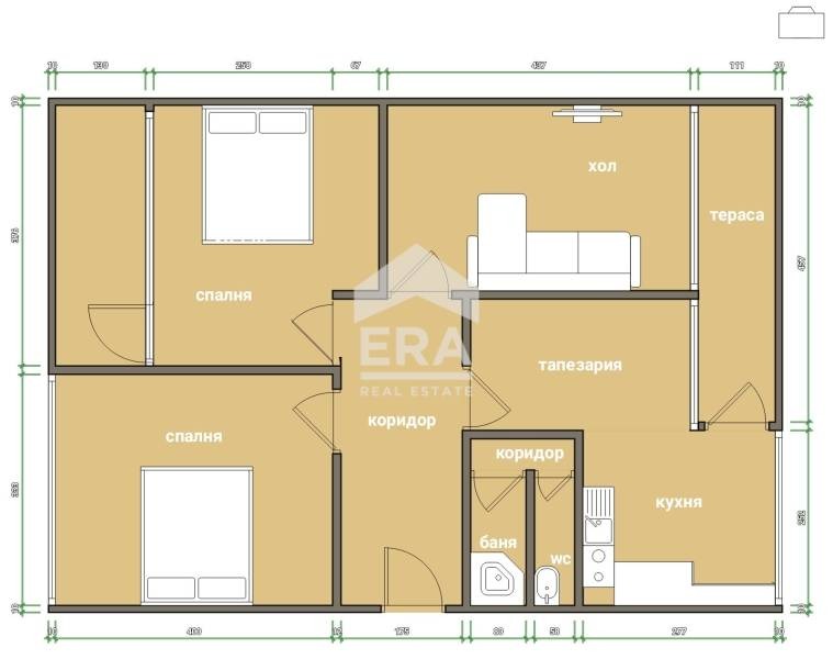 Продава 4-СТАЕН, гр. Силистра, Център, снимка 14 - Апартаменти - 53762949
