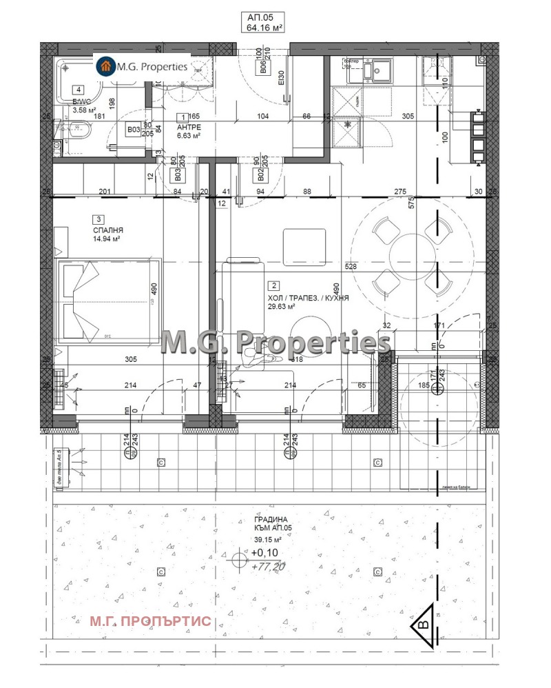 Satılık  1 yatak odası Varna , m-t Dolna Traka , 114 metrekare | 46329815 - görüntü [4]