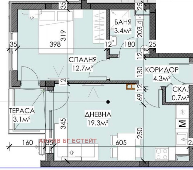In vendita  1 camera da letto Burgas , Sarafovo , 60 mq | 51343629 - Immagine [5]