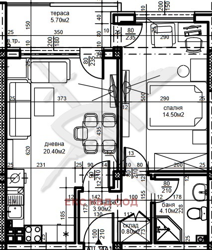 Продава 2-СТАЕН, град Пловдив, Южен • 90000 € / 176024.70 лв. • 76453363 1