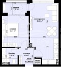 Продава  2-стаен град Бургас , Хоризонт , 63 кв.м | 49232279 - изображение [2]