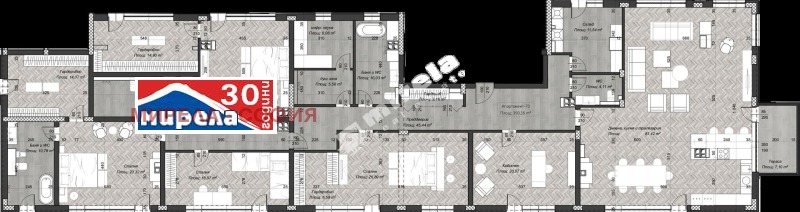 Продава МНОГОСТАЕН в град София, Център - 460 кв.м / При запитване, МИРЕЛА - СОФИЯ