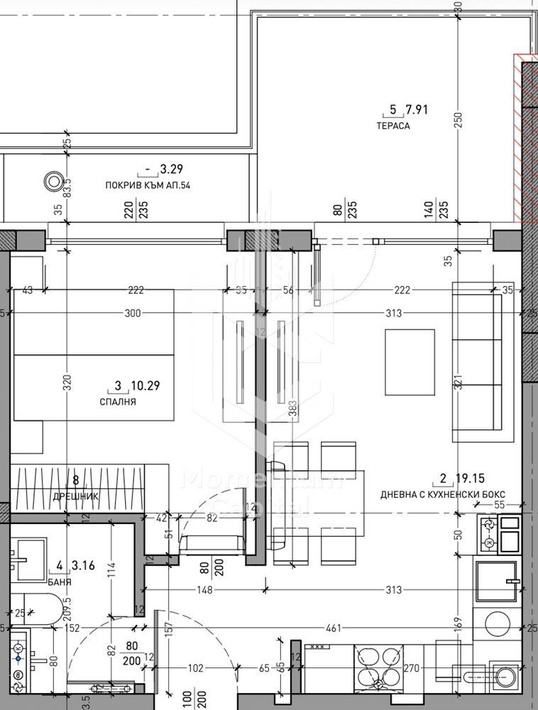 Продава 2-СТАЕН, гр. София, Малинова долина, снимка 5 - Апартаменти - 55162765