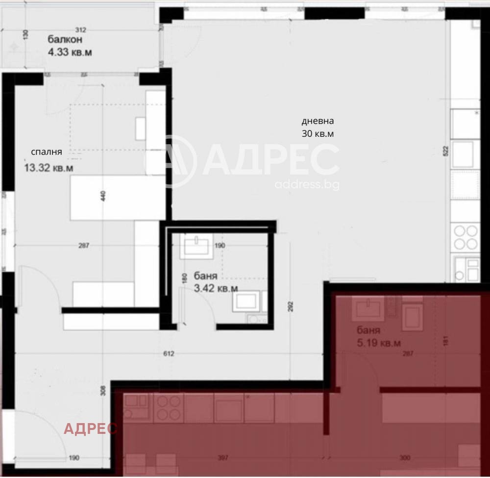 Продава 2-СТАЕН, гр. Варна, Цветен квартал, снимка 5 - Апартаменти - 54330037