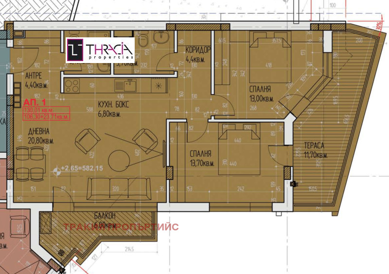 Na prodej  2 ložnice Sofia , Gorubljane , 130 m2 | 93142787