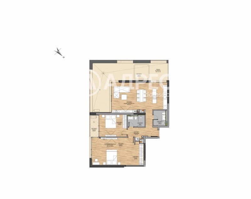 Till salu  2 sovrum Sofia , Bojana , 144 kvm | 52706269 - bild [3]