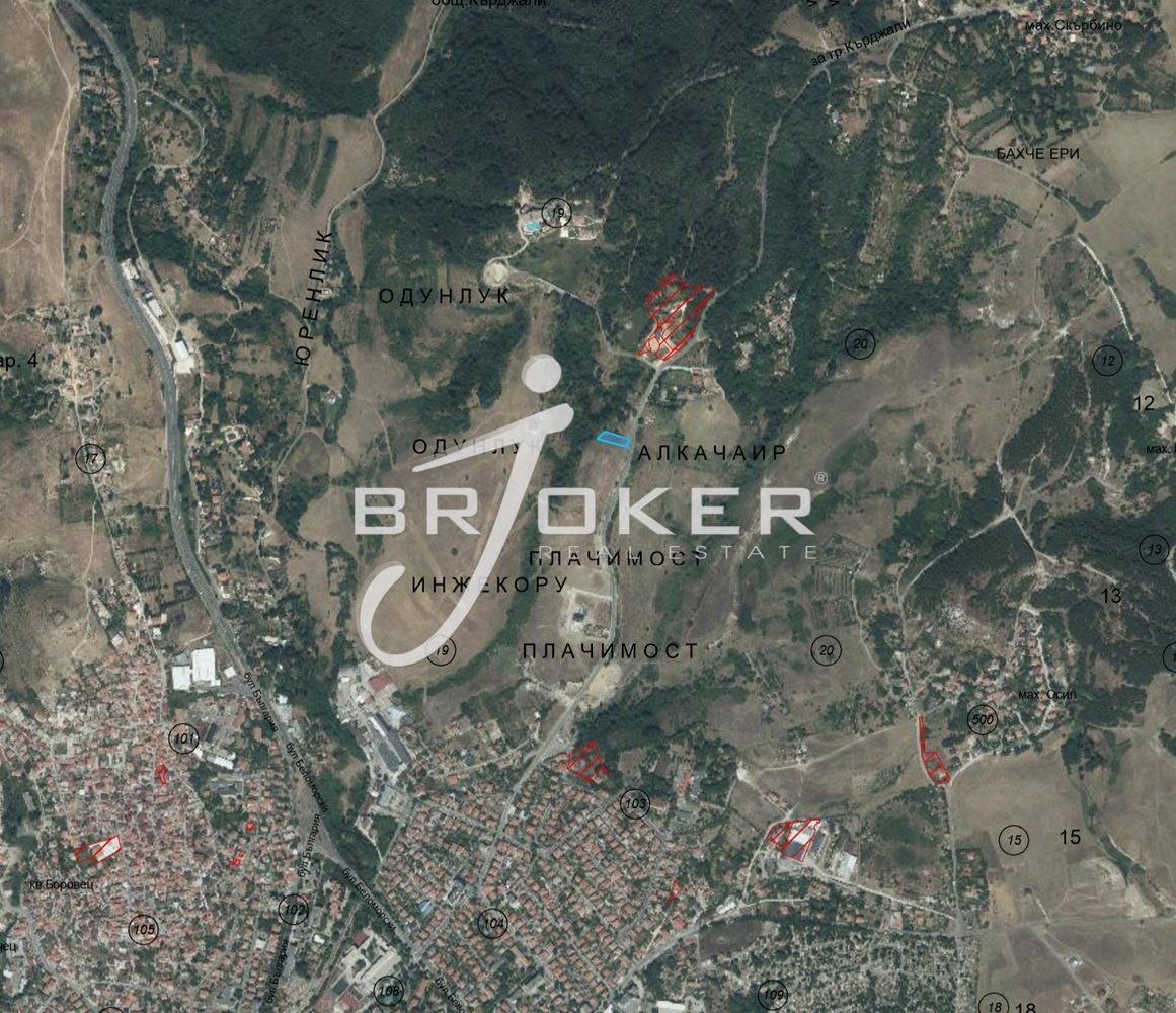 Продава ПАРЦЕЛ, гр. Кърджали, Байкал, снимка 8 - Парцели - 55989356