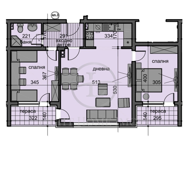 Продава 3-СТАЕН, гр. Пловдив, Остромила, снимка 7 - Aпартаменти - 48323276