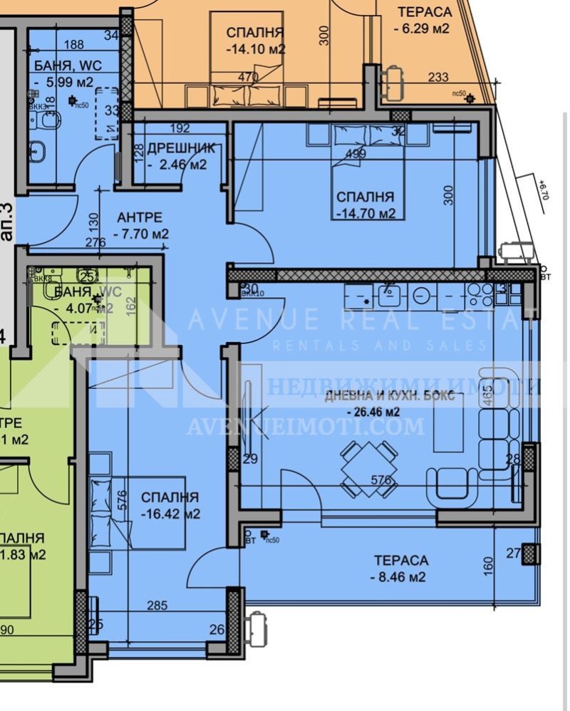 Продава 3-СТАЕН, гр. Пловдив, Христо Смирненски, снимка 4 - Апартаменти - 52469144